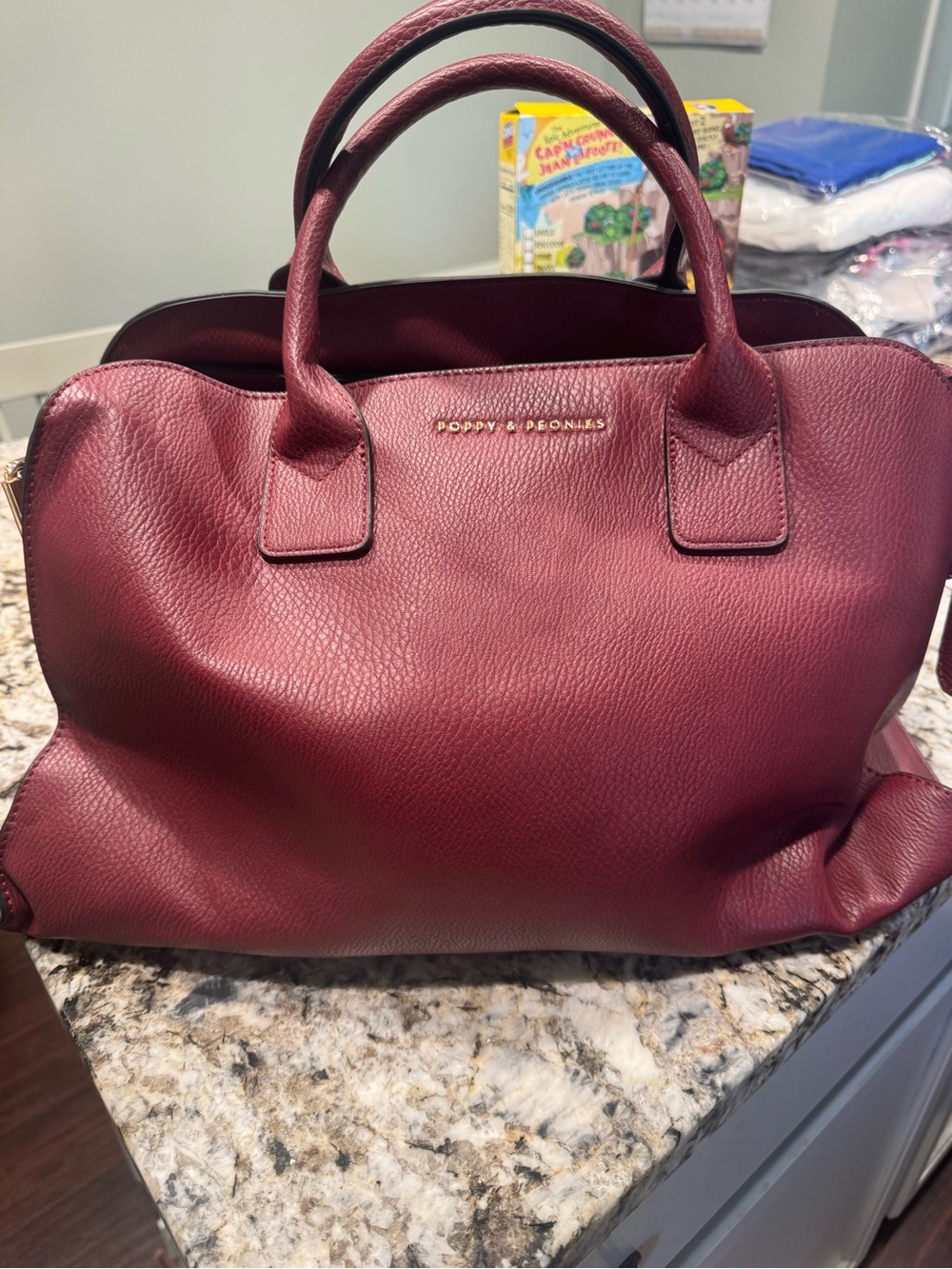 Poppy & Peonies uptown Bag, tech Case and makeup bag BUNDLE